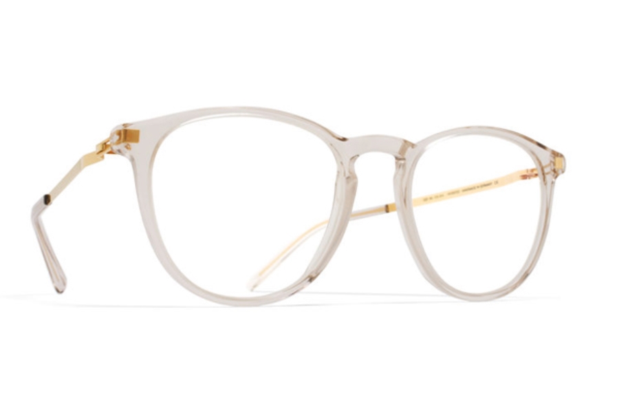 Mykita Nukka Eyeglasses in 914 C1 Champagne/Glossy Gold